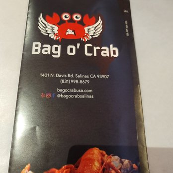 Bag O’ Crab - Seafood Near Me - Salinas, California