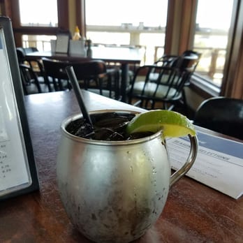 Brigantine - Hibiscus Mule - Seafood Near Me - Del Mar, California Brigantine - Hibiscus Mule - Seafood Near Me - Del Mar, California