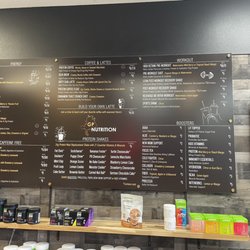 GP Nutrition - Menu