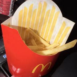 McDonald's - Empty fries