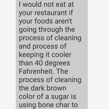 Go Vegan - Screenshot of the AGGRESSIVE and RETALIATORY message the owner PM'd me as payback for my candid restaurant review. Wow. - Vegan Near Me - Antioch, California Go Vegan - Screenshot of the AGGRESSIVE and RETALIATORY message the owner PM'd me as payback for my candid restaurant review. Wow. - Vegan Near Me - Antioch, California