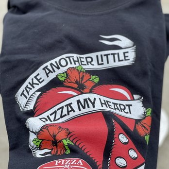 Pizza My Heart - "Piece Of My Heart" by Janis Joplin, is my favorite song to karaoke to, so it was only fitting to purchase this t-shirt! - Pizza Near Me - Capitola, California Pizza My Heart - "Piece Of My Heart" by Janis Joplin, is my favorite song to karaoke to, so it was only fitting to purchase this t-shirt! - Pizza Near Me - Capitola, California