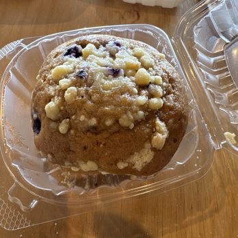 Crave Coffee & Tea - Blueberry muffin, at least this was good. - Desserts Near Me - Norco, California Crave Coffee & Tea - Blueberry muffin, at least this was good. - Desserts Near Me - Norco, California