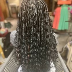 Knotless Boho Braids