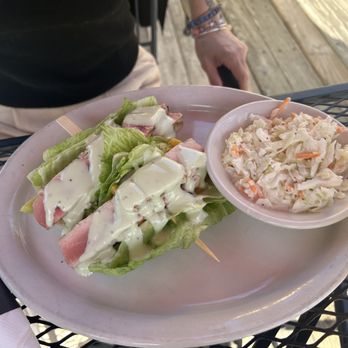 The Governors' Pub - ahi tacos in lettuce wrap (GF) - New American Near Me - Bellefonte, Pennsylvania The Governors' Pub - ahi tacos in lettuce wrap (GF) - New American Near Me - Bellefonte, Pennsylvania