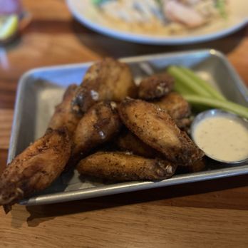 BJ's Restaurant & Brewhouse - Lemon Pepper Dry Rub Bone-In Wings - Pizza Near Me - Noblesville, Indiana