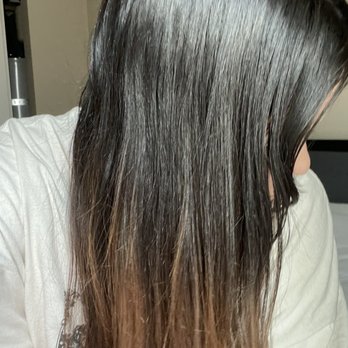 Madison Parker Hair - My healthy virgin (at the top) hair before Madison touched it :( - Hair Stylists Near Me - Tacoma, Washington Madison Parker Hair - My healthy virgin (at the top) hair before Madison touched it :( - Hair Stylists Near Me - Tacoma, Washington