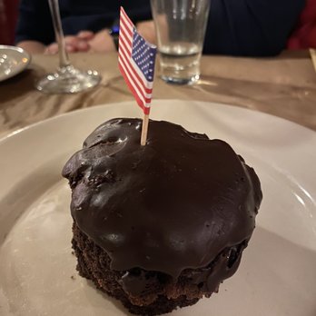 Common Man Restaurant - Chocolate Ding Dang Dong.  What's not to love? - American Near Me - Claremont, New Hampshire