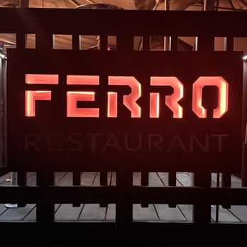 FERRO - Restaurant entrance - Pizza Near Me - Idyllwild, California