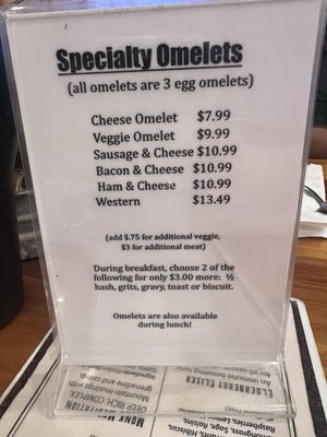 Menu photo 2 The Sawmill Place Blairsville, GA