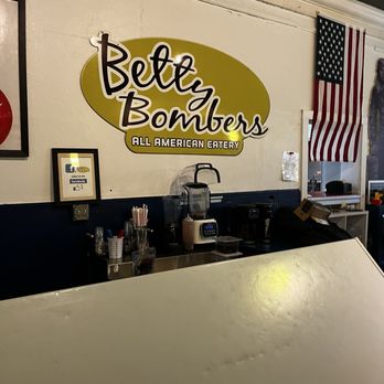 Betty Bombers - Inside bar area - American Near Me - Savannah, Georgia Betty Bombers - Inside bar area - American Near Me - Savannah, Georgia