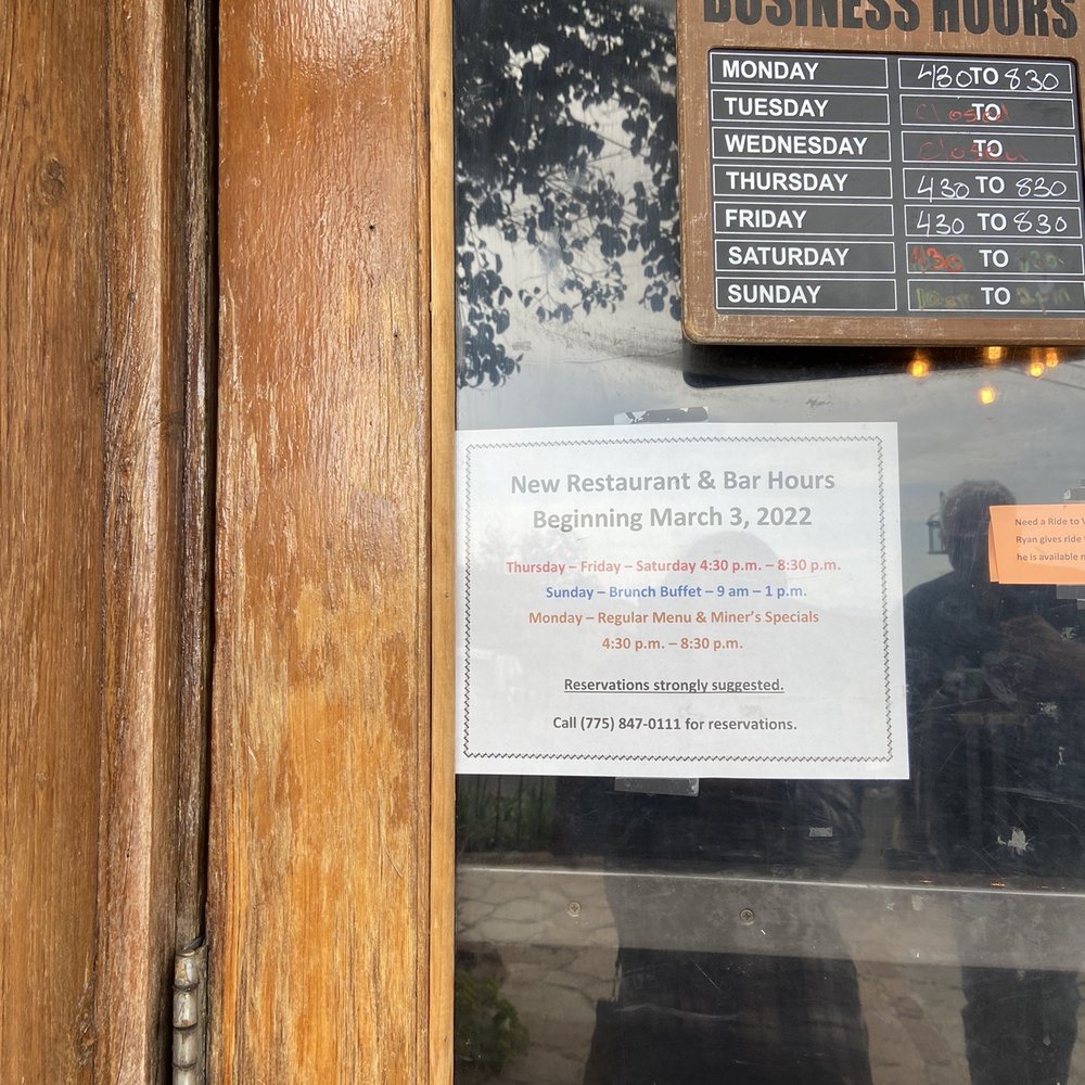Crown Point Restaurant - New hours 2022 - American Near Me - Virginia City, Nevada Crown Point Restaurant - New hours 2022 - American Near Me - Virginia City, Nevada