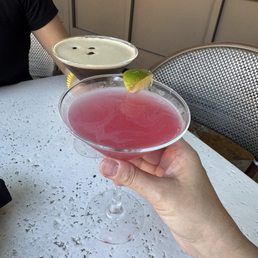 Tropical Cosmo Espresso martinis