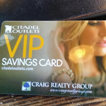 Citadel Outlets - VIP discount card when you check in on yelp - Outlet Stores Near Me - Los Angeles, California