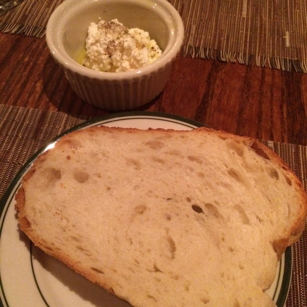 La Morra - Ricotta with olive oil and bread - Italian Near Me - Brookline, Massachusetts La Morra - Ricotta with olive oil and bread - Italian Near Me - Brookline, Massachusetts