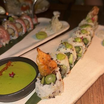 Casa Neos - crispy mushroom maki - Mediterranean Near Me - Miami, Florida