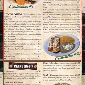 Dos Coronas - menu 3rd page - Mexican Near Me - Ravenna, Ohio Dos Coronas - menu 3rd page - Mexican Near Me - Ravenna, Ohio