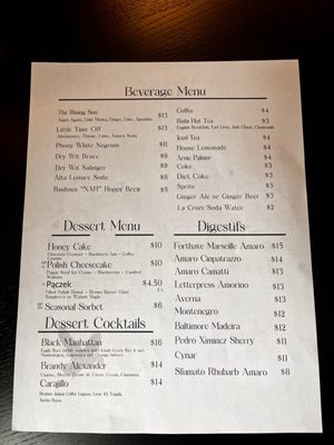 Menu photo 3 Black Duck Minneapolis, MN