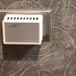 Genesis Medical Center - Around thermostat in bathroom