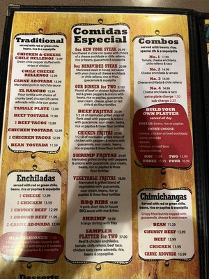 Menu photo 1 Casa De Benavidez Albuquerque, NM