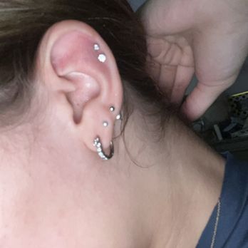 Inkline Tattoo San Antonio - Double helix 2 weeks in. - Tattoo Near Me - San Antonio, Texas