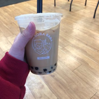 Boba Baba - Hong kong style milk tea with boba. Super good! - Tea Rooms Near Me - Cary, North Carolina