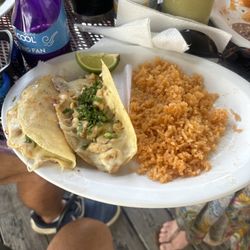 La Fondita of Douglas - Chicken tacos