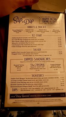 Menu photo 2 Gus' Sip & Dip Chicago, IL Menu photo 2 Gus' Sip & Dip Chicago, IL
