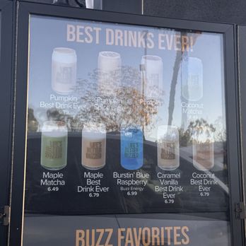 Better Buzz Coffee - 11/25/25: best drink ever menu - Coffee & Tea Near Me - Upland, California Better Buzz Coffee - 11/25/25: best drink ever menu - Coffee & Tea Near Me - Upland, California