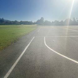 Ramona Middle School - Field and PE area and basketball courts