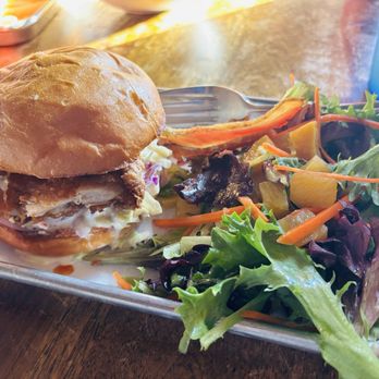 Pangaea Bier Cafe - Fried Chicken Sandwich - Pubs Near Me - Sacramento, California Pangaea Bier Cafe - Fried Chicken Sandwich - Pubs Near Me - Sacramento, California