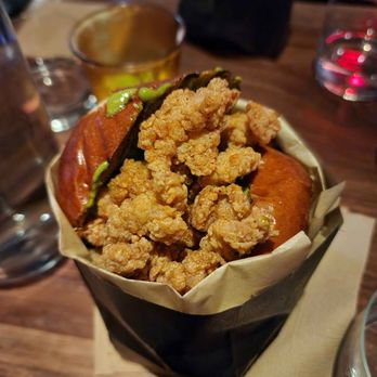 Double Chicken Please - Hot Honey Sandwich - Cocktail Bars Near Me - New York, New York