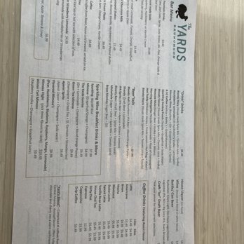 Yards Bruncheon - Menu - New American Near Me - Spokane, Washington Yards Bruncheon - Menu - New American Near Me - Spokane, Washington