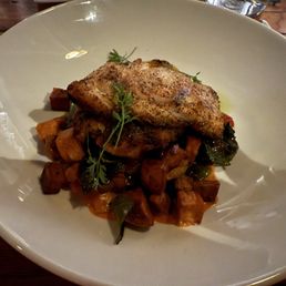 Perfectly seared snapper Perfectly seared snapper