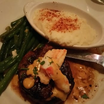 The Derby - Bacon wrapped filet mignon with lobster meat. Dinela 2015 - Steakhouses Near Me - Arcadia, California The Derby - Bacon wrapped filet mignon with lobster meat. Dinela 2015 - Steakhouses Near Me - Arcadia, California