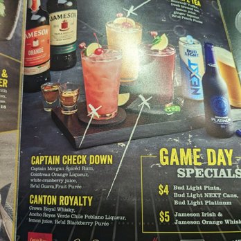 Brick House Tavern + Tap - Gotta love game day specials! - American Near Me - Downers Grove, Illinois