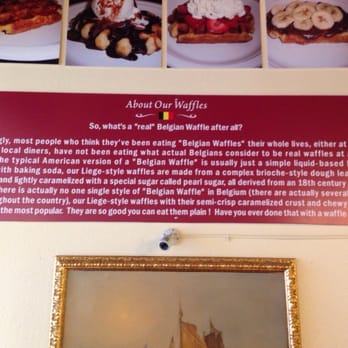 Belgian Sweets - This sign is the truth and I just love it. - Desserts Near Me - San Antonio, Texas
