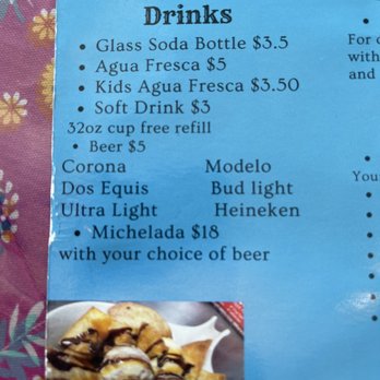 Nueva Era Taqueria - Menu - Mexican Near Me - Decatur, Texas