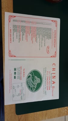 Menu photo 7 China II Denver Denver, NC Menu photo 7 China II Denver Denver, NC