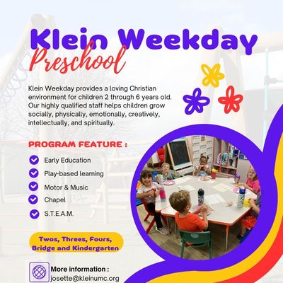 Klein Weekday Preschool