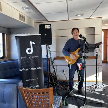 Music by Harrison - Here's my setup on the yacht. It was a lot of fun with around sixty people on a corporate outing. - Musicians Near Me Music by Harrison - Here's my setup on the yacht. It was a lot of fun with around sixty people on a corporate outing. - Musicians Near Me