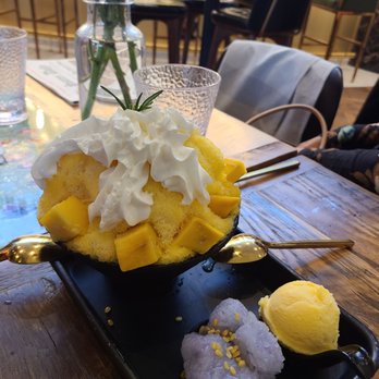 Sisters Thai - Mango shaved ice - Thai Near Me - Alexandria, Virginia Sisters Thai - Mango shaved ice - Thai Near Me - Alexandria, Virginia
