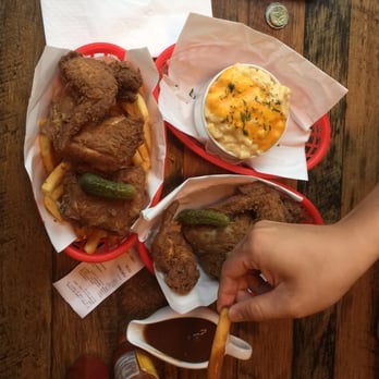 FAT Fried and Tasty - Original chicken & spicy wings + fries & Mac & cheese - American Near Me - Brunswick East, VIC FAT Fried and Tasty - Original chicken & spicy wings + fries & Mac & cheese - American Near Me - Brunswick East, VIC