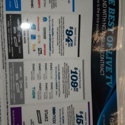 AT&T Store - They also sell satellite services such no longer requires a satellite dish. (New to me)