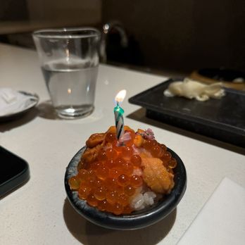 Shinn East - Birthday dessert - Sushi Bars Near Me - New York, New York Shinn East - Birthday dessert - Sushi Bars Near Me - New York, New York