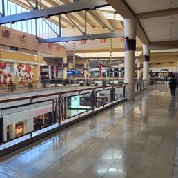 Mall walking early morning