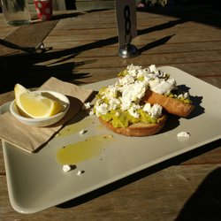 Jumping Rock Cafe - Smashed about & feta on sourdough