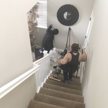 Ana's Top Quality Cleaning - The 2 amazing and polite people leaving my place after driving an hour to clean. - Home Cleaning Near Me