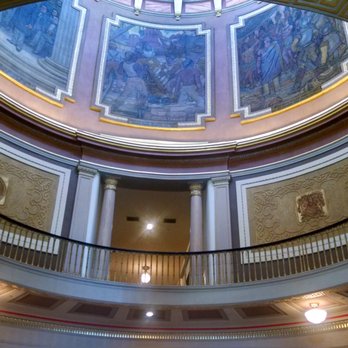 Alabama State Capitol - The colorful rotunda. - Landmarks & Historical Buildings Near Me - Montgomery, Alabama