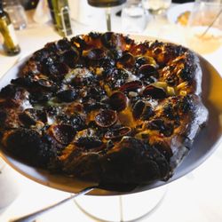 Siena Restaurant - Filippi Pizza - I asked for the crust to be charred, hence the look